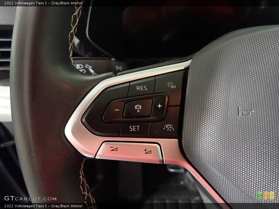Gray/Black Interior Steering Wheel for the 2022 Volkswagen Taos S #146376215