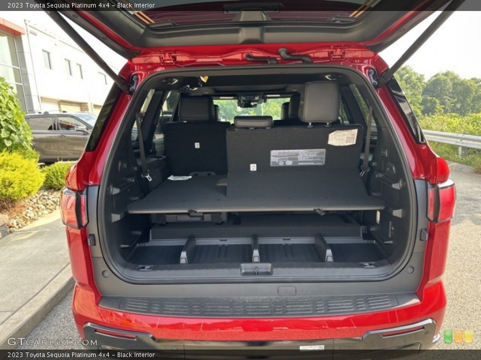 Black Interior Trunk for the 2023 Toyota Sequoia Platinum 4x4 #146376898