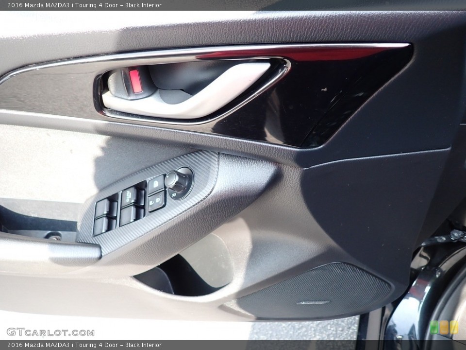 Black Interior Door Panel for the 2016 Mazda MAZDA3 i Touring 4 Door #146376928