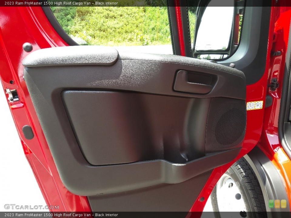 Black Interior Door Panel for the 2023 Ram ProMaster 1500 High Roof Cargo Van #146377016