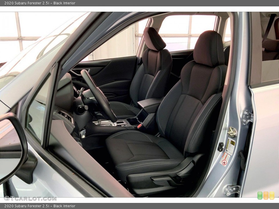 Black Interior Front Seat for the 2020 Subaru Forester 2.5i #146377028
