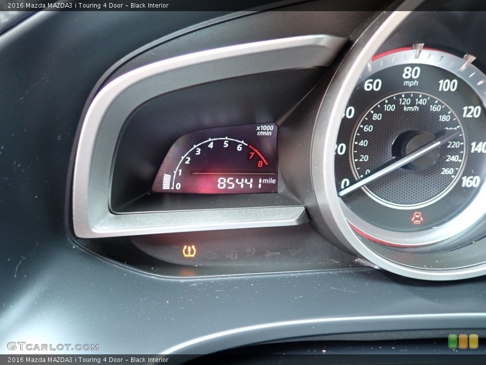 Black Interior Gauges for the 2016 Mazda MAZDA3 i Touring 4 Door #146377071