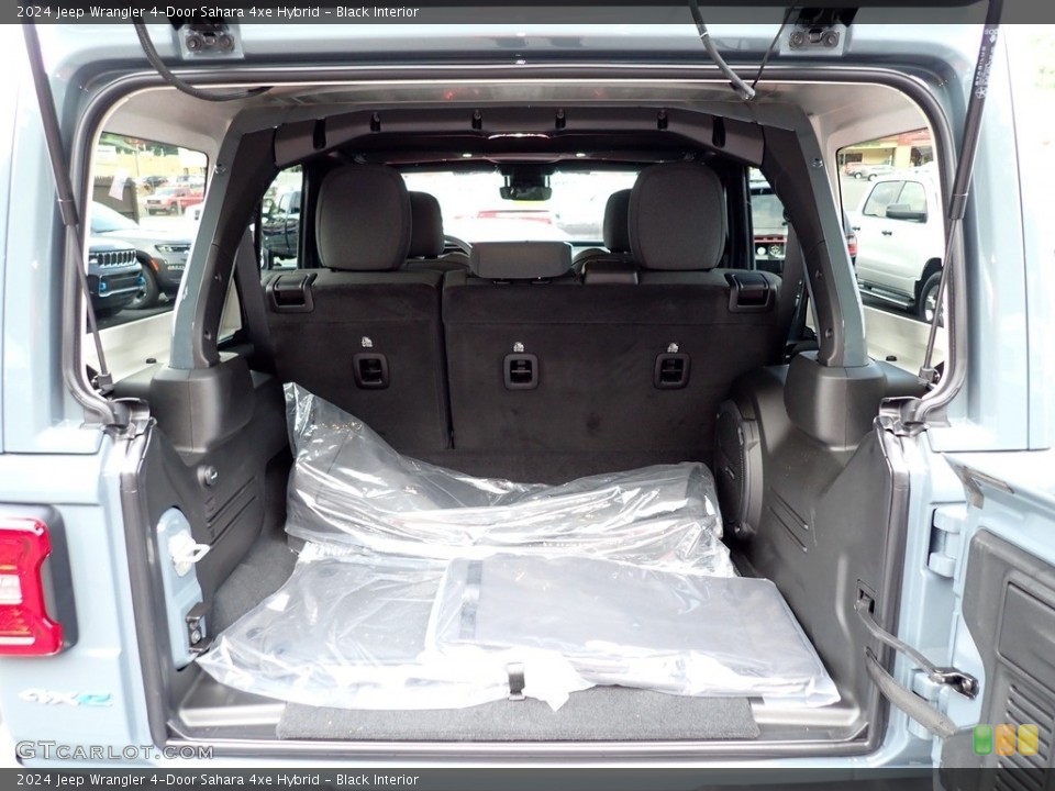 Black Interior Trunk for the 2024 Jeep Wrangler 4-Door Sahara 4xe Hybrid #146377757