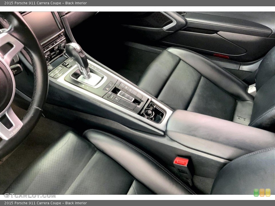 Black Interior Controls for the 2015 Porsche 911 Carrera Coupe #146378429