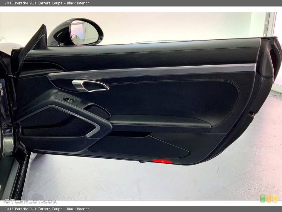 Black Interior Door Panel for the 2015 Porsche 911 Carrera Coupe #146378621