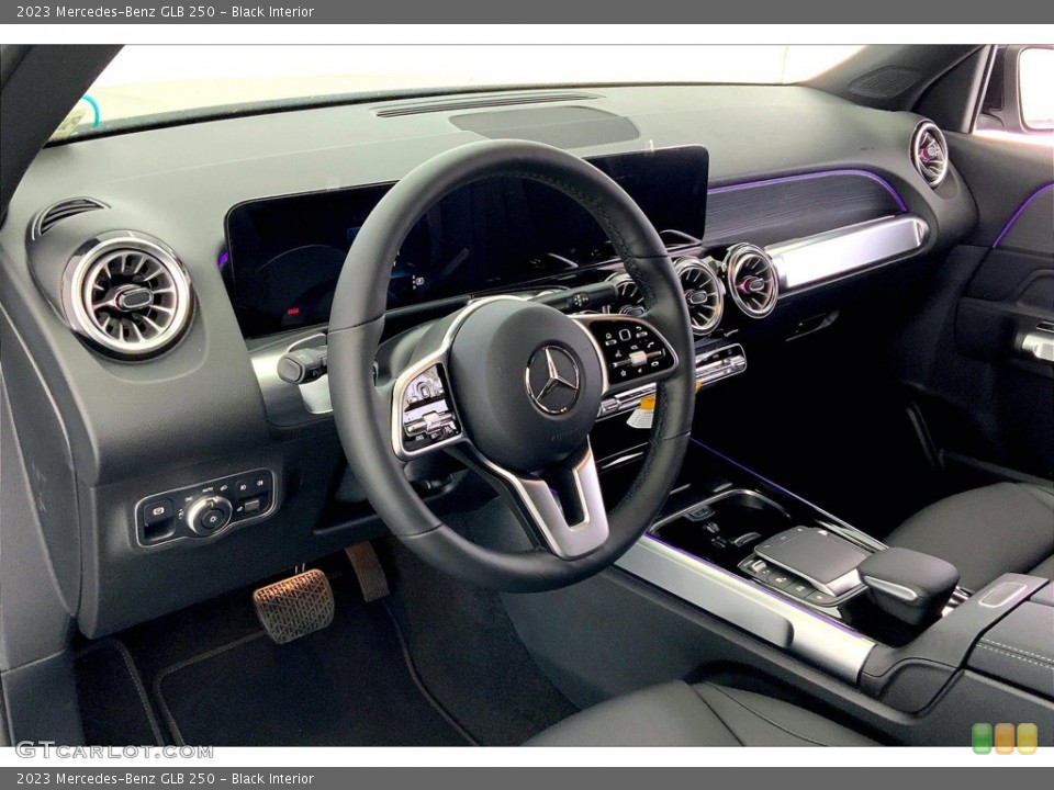 Black Interior Dashboard for the 2023 Mercedes-Benz GLB 250 #146379918