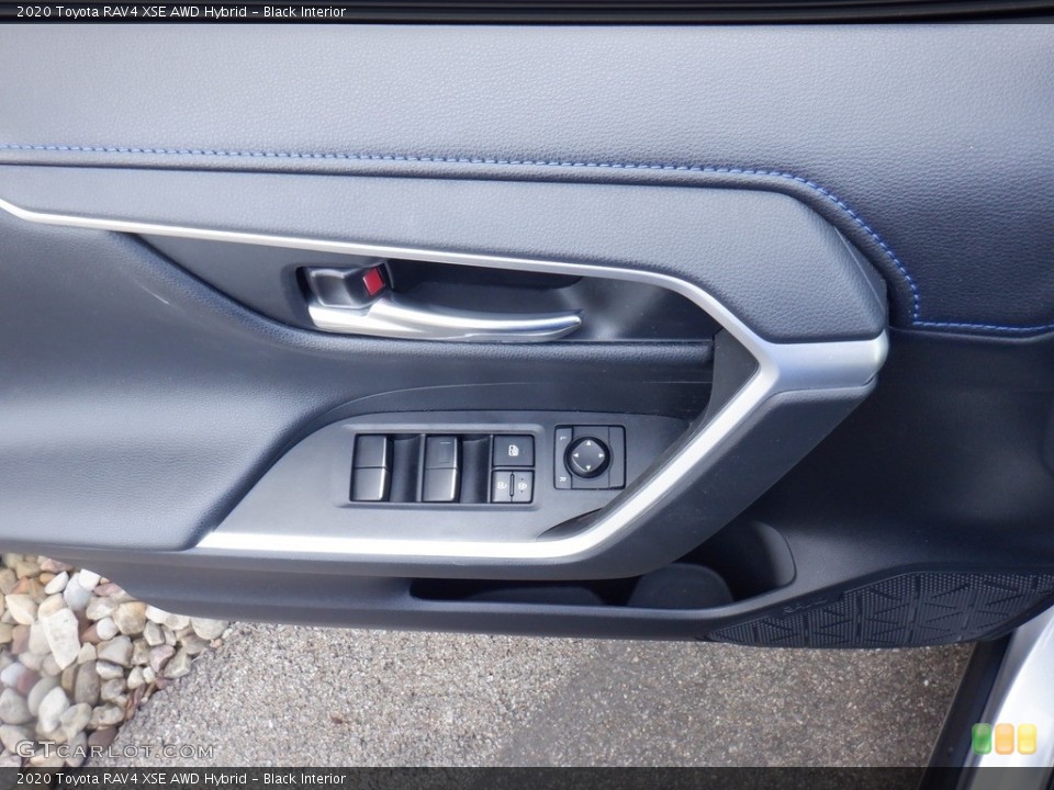 Black Interior Door Panel for the 2020 Toyota RAV4 XSE AWD Hybrid #146380025