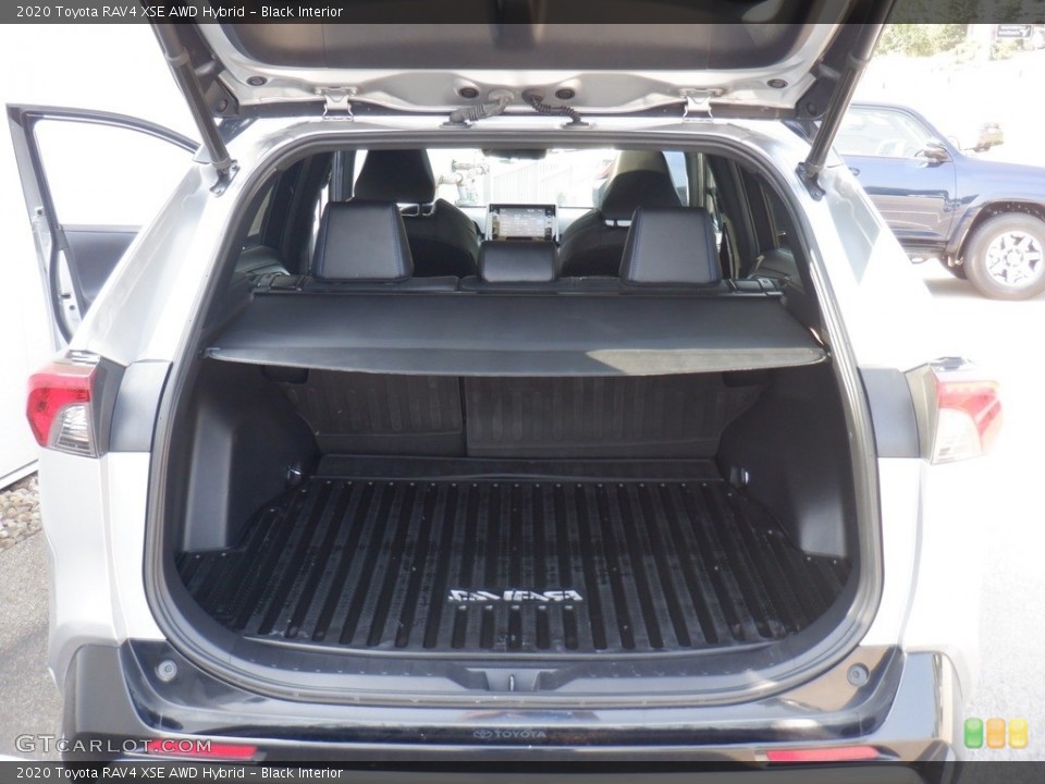 Black Interior Trunk for the 2020 Toyota RAV4 XSE AWD Hybrid #146380351
