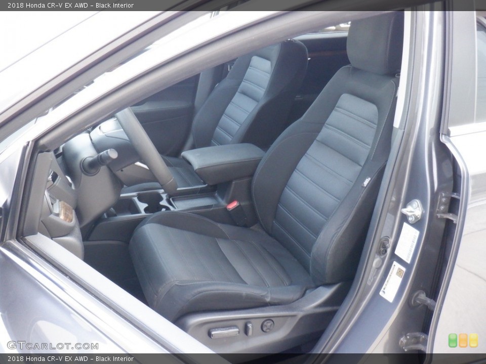 Black Interior Photo for the 2018 Honda CR-V EX AWD #146382639