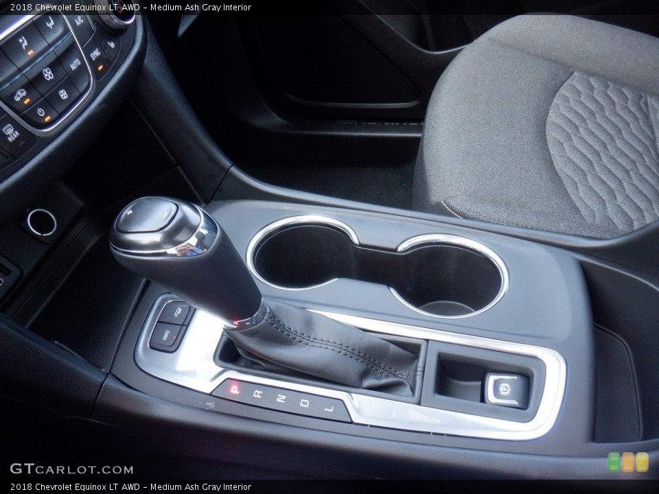 Medium Ash Gray Interior Transmission for the 2018 Chevrolet Equinox LT AWD #146383312