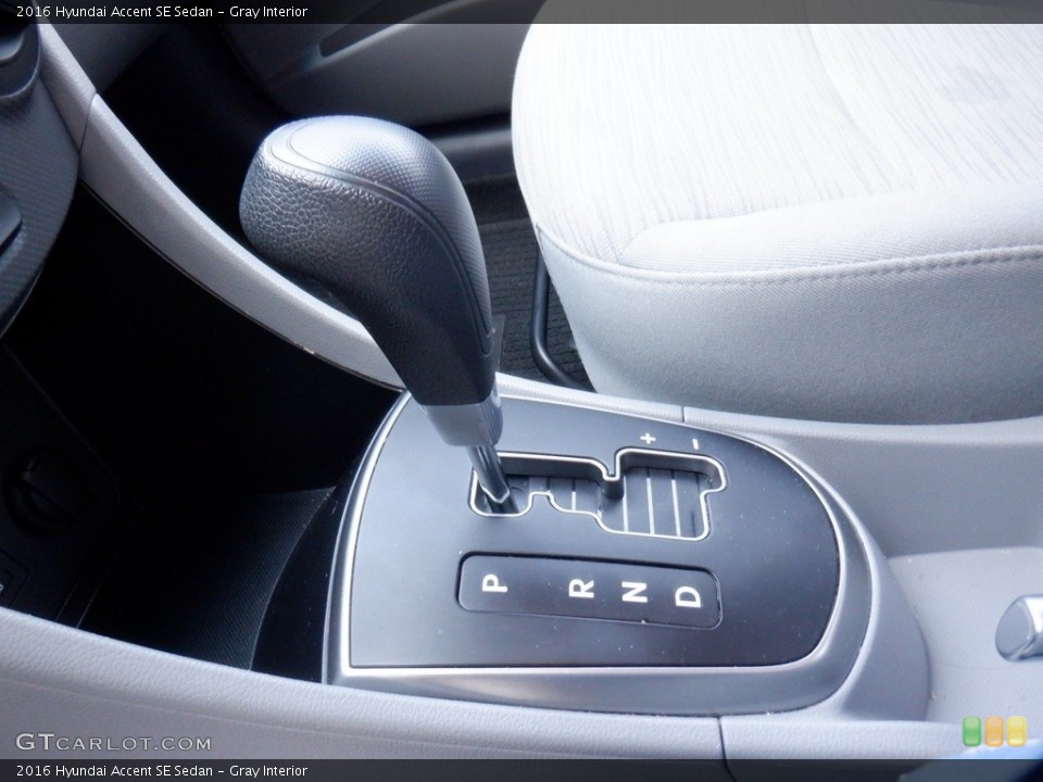 Gray Interior Transmission for the 2016 Hyundai Accent SE Sedan #146384406