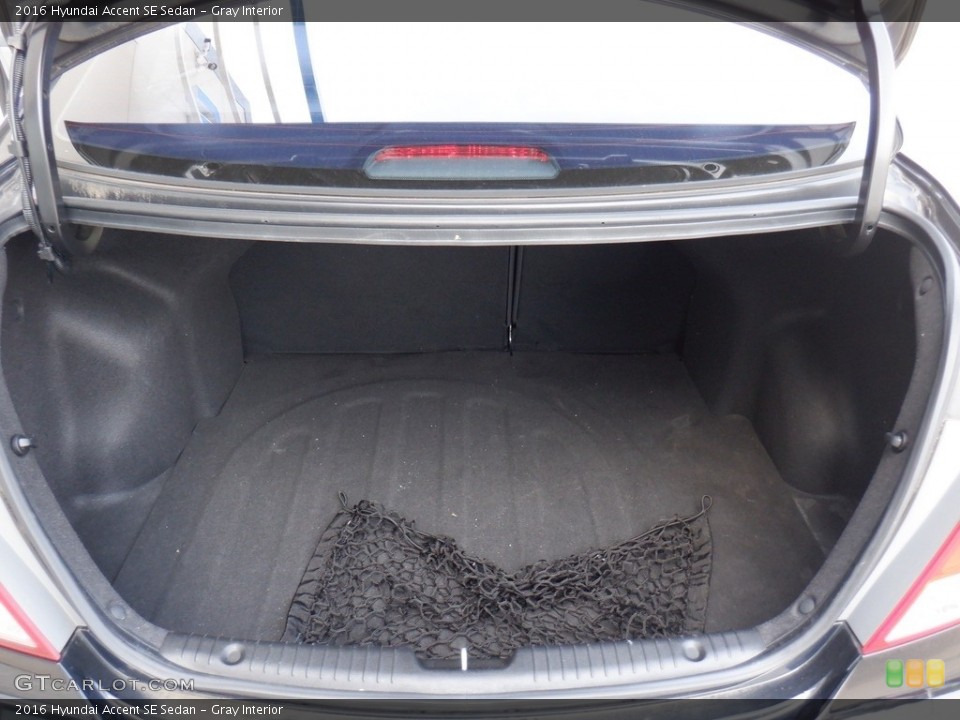 Gray Interior Trunk for the 2016 Hyundai Accent SE Sedan #146384523