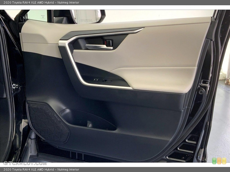 Nutmeg Interior Door Panel for the 2020 Toyota RAV4 XLE AWD Hybrid #146385924