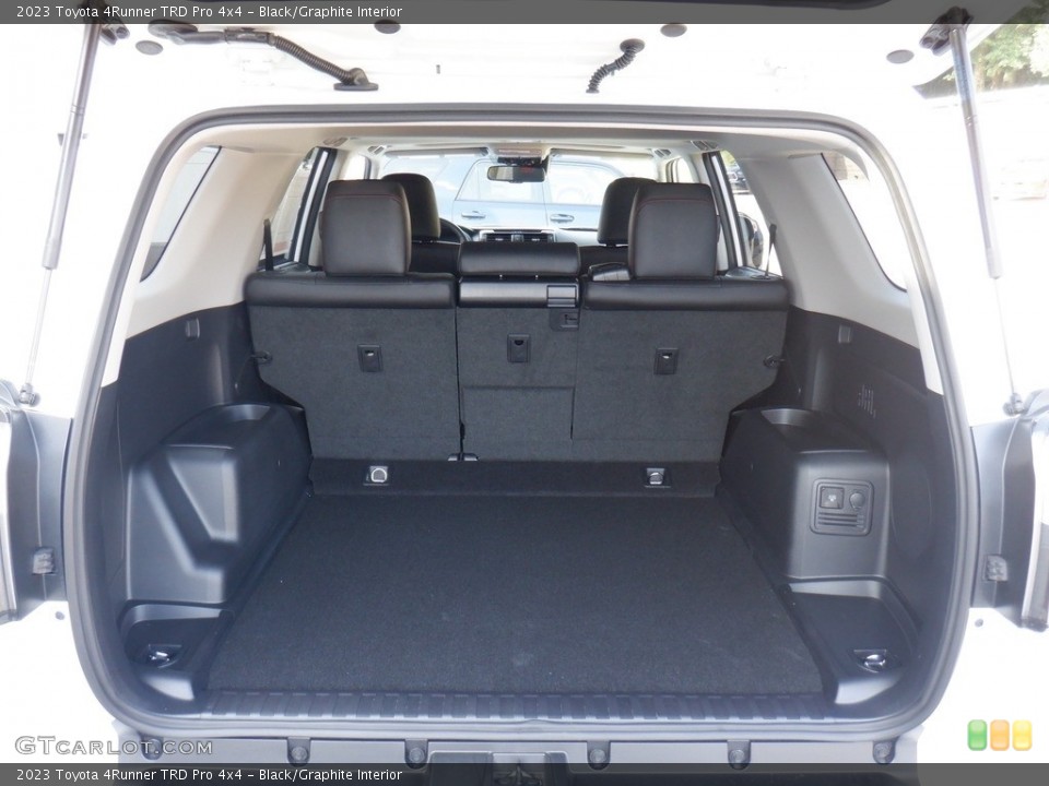 Black/Graphite Interior Trunk for the 2023 Toyota 4Runner TRD Pro 4x4 #146385981