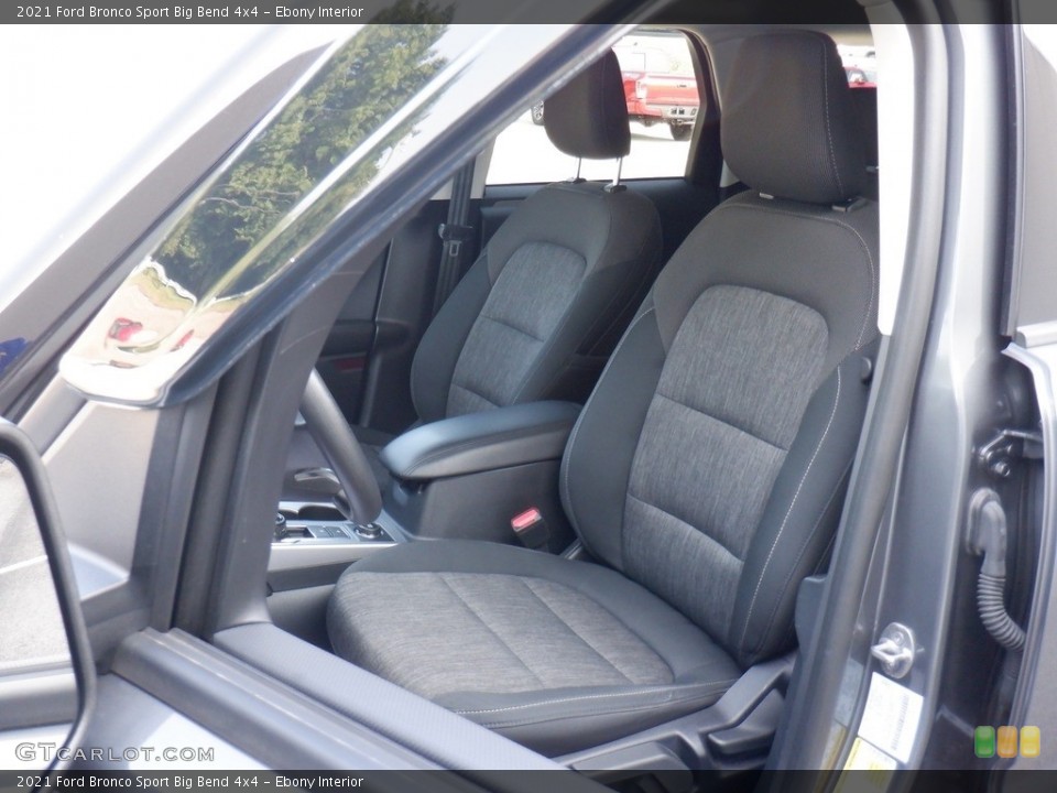 Ebony 2021 Ford Bronco Sport Interiors