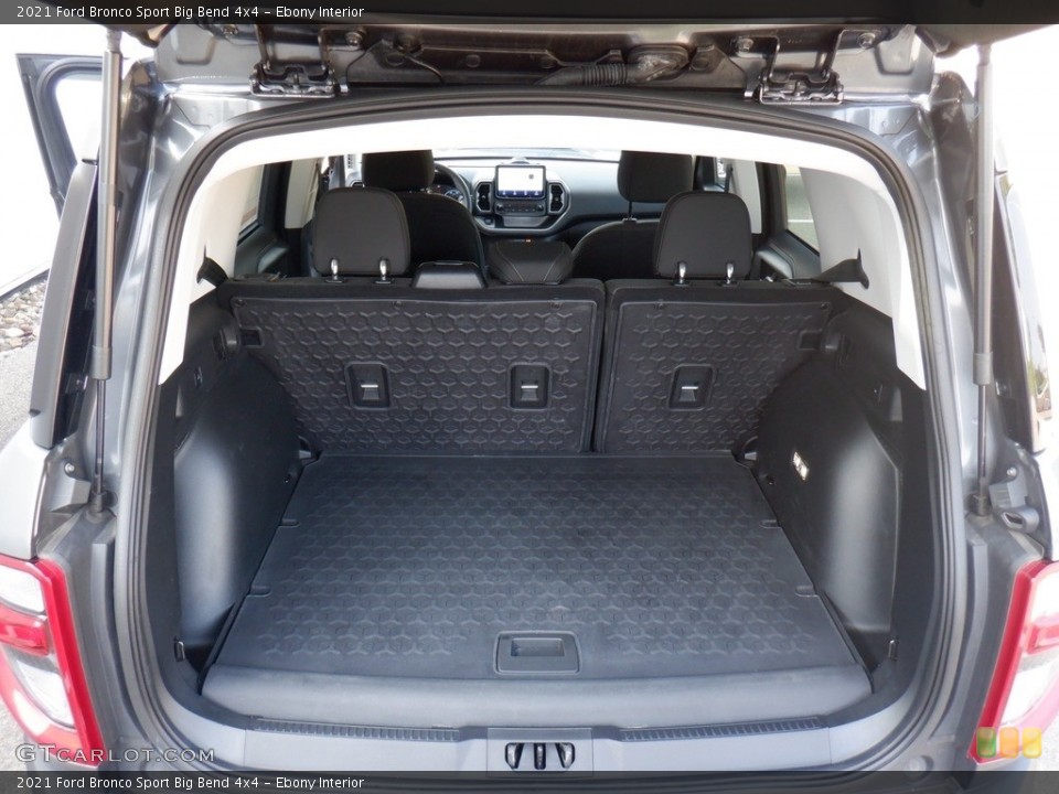 Ebony Interior Trunk for the 2021 Ford Bronco Sport Big Bend 4x4 #146386413
