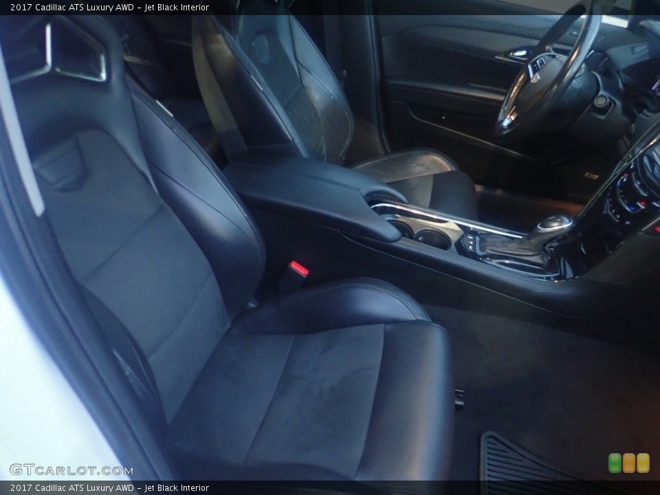 Jet Black 2017 Cadillac ATS Interiors