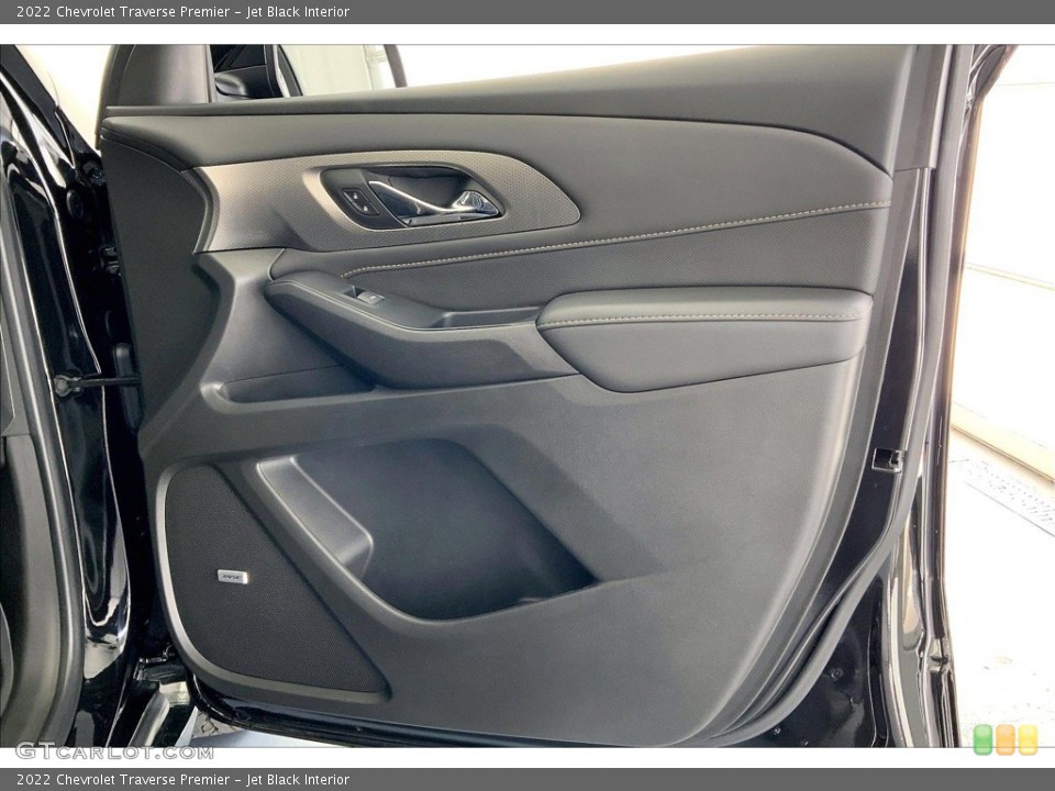 Jet Black Interior Door Panel for the 2022 Chevrolet Traverse Premier #146389106