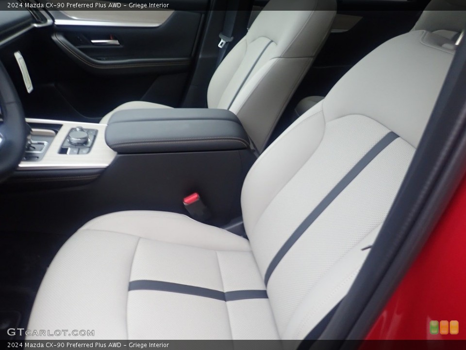 Griege Interior Front Seat for the 2024 Mazda CX-90 Preferred Plus AWD #146390688