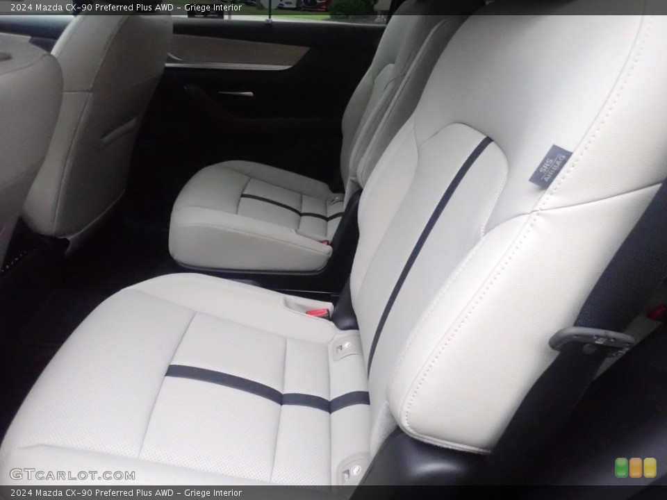Griege Interior Rear Seat for the 2024 Mazda CX-90 Preferred Plus AWD #146390705