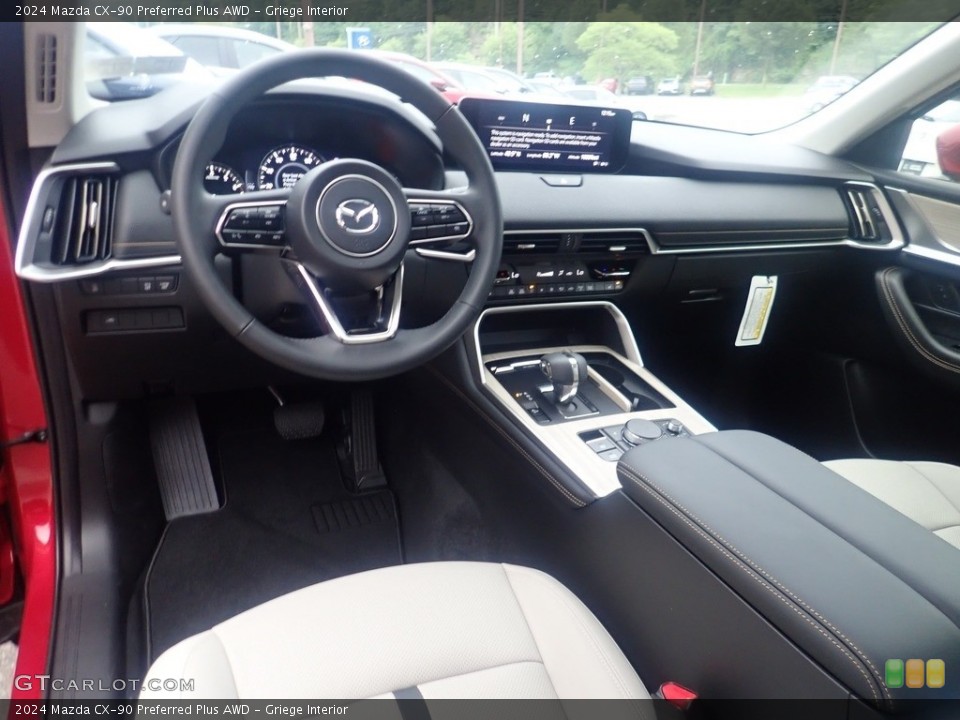 Griege Interior Photo for the 2024 Mazda CX-90 Preferred Plus AWD #146390732