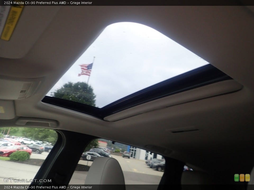Griege Interior Sunroof for the 2024 Mazda CX-90 Preferred Plus AWD #146390768