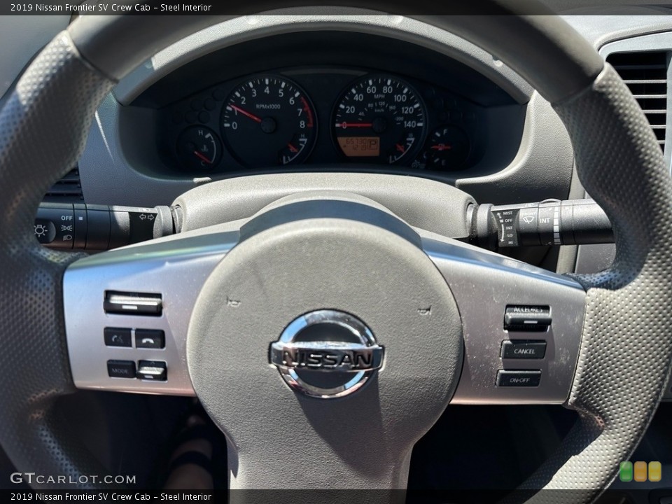 Steel Interior Steering Wheel for the 2019 Nissan Frontier SV Crew Cab #146391374
