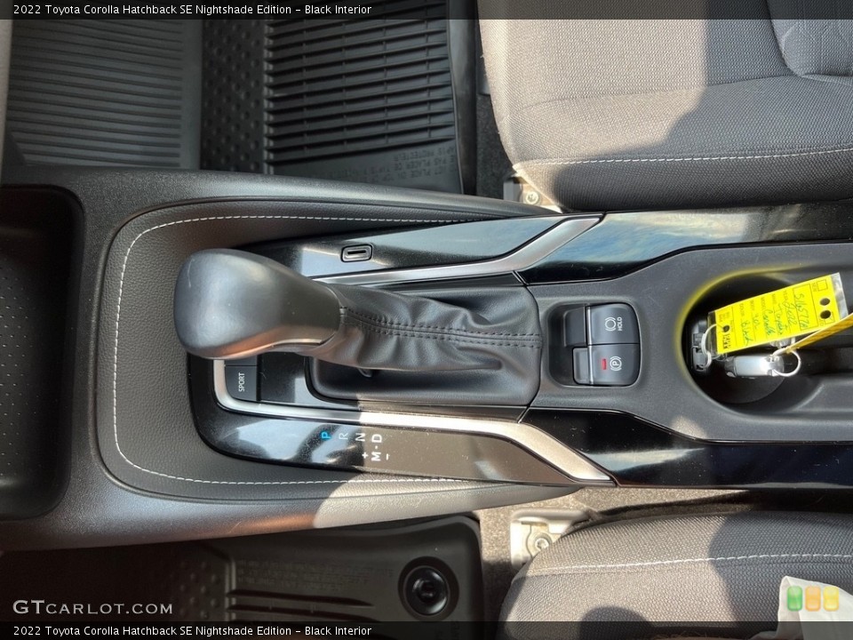 Black Interior Transmission for the 2022 Toyota Corolla Hatchback SE Nightshade Edition #146392358