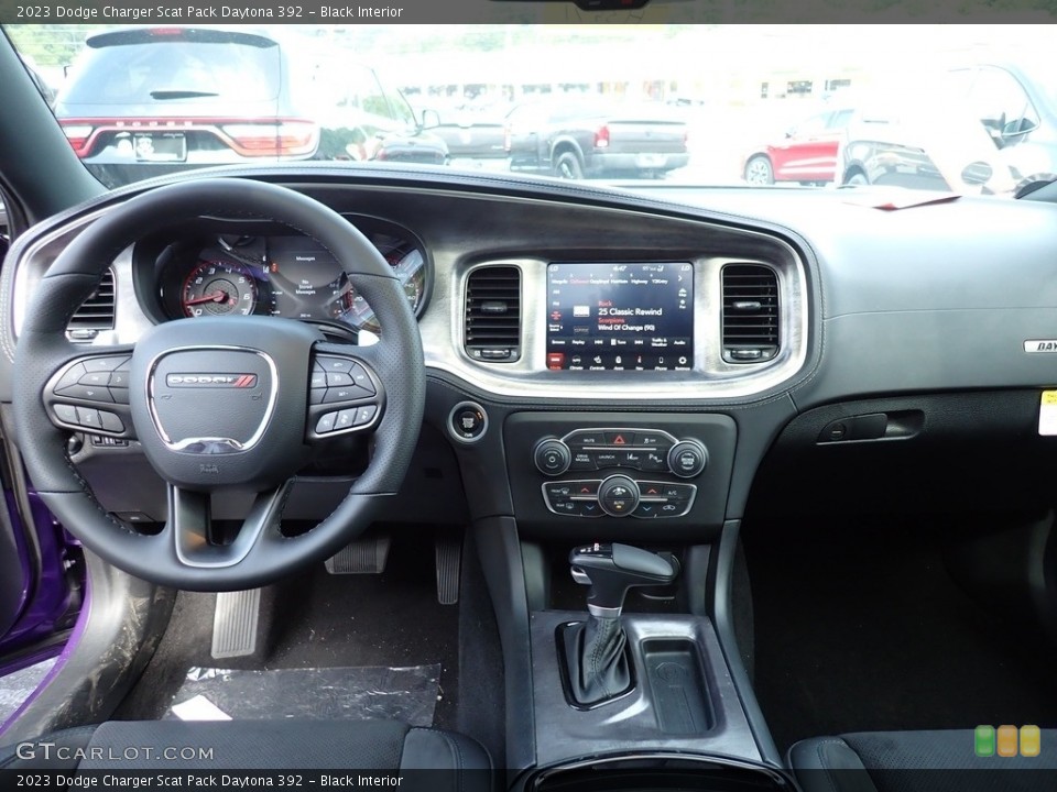 Black Interior Dashboard for the 2023 Dodge Charger Scat Pack Daytona 392 #146392505