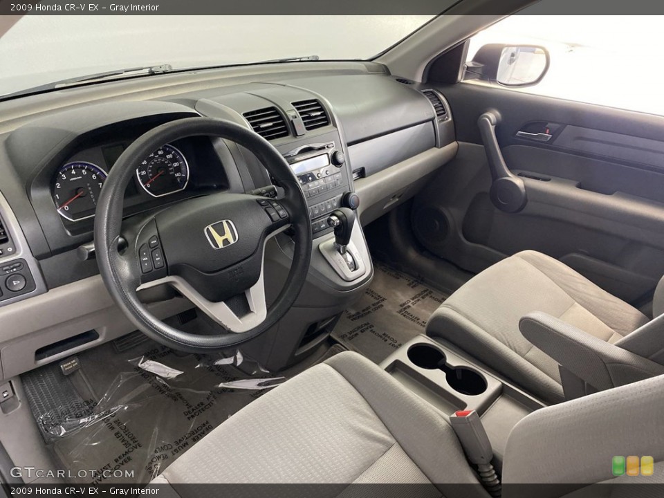 Gray Interior Photo for the 2009 Honda CR-V EX #146393048