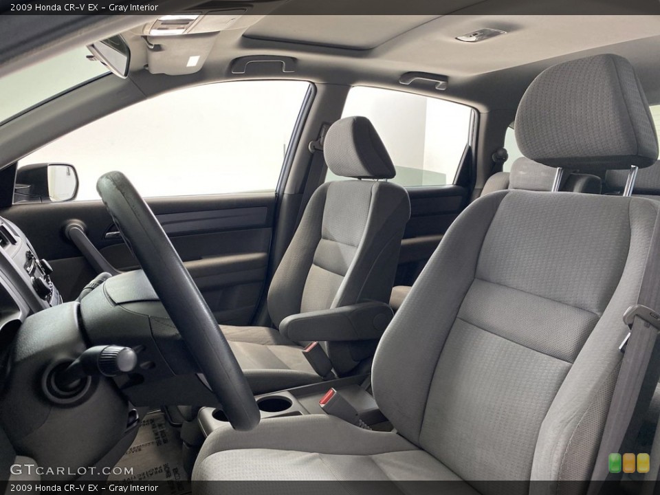 Gray Interior Front Seat for the 2009 Honda CR-V EX #146393063