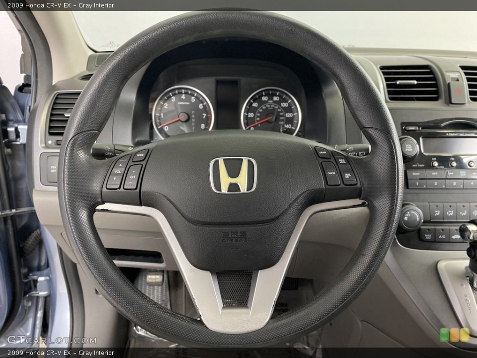 Gray Interior Steering Wheel for the 2009 Honda CR-V EX #146393096