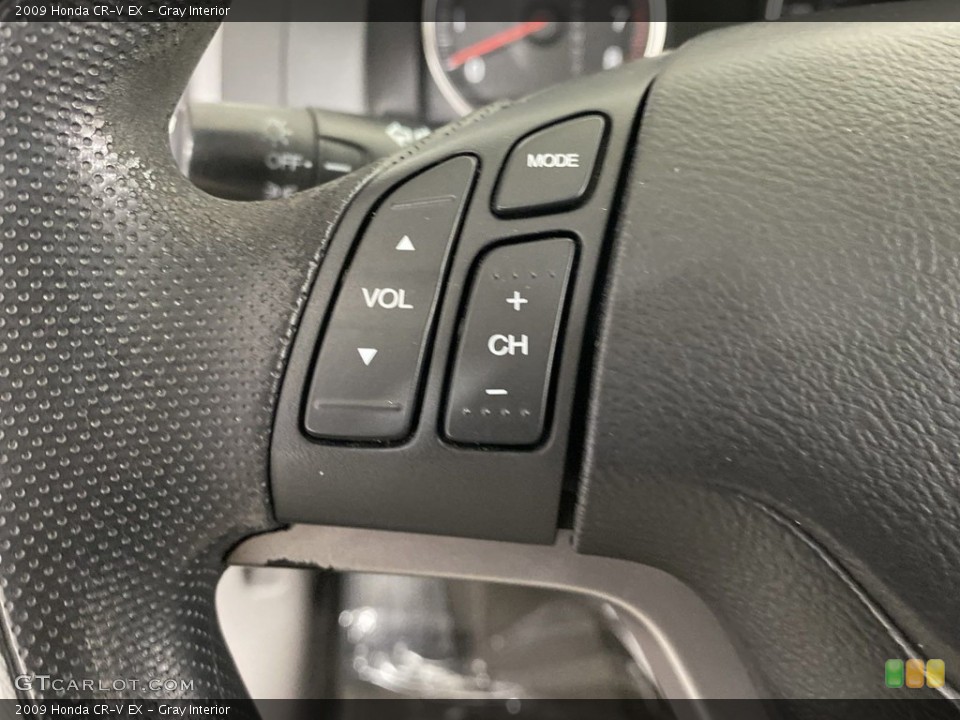 Gray Interior Steering Wheel for the 2009 Honda CR-V EX #146393111