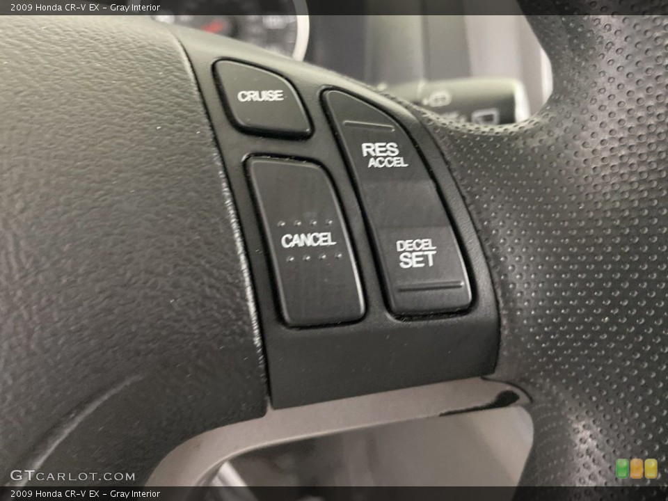 Gray Interior Steering Wheel for the 2009 Honda CR-V EX #146393141