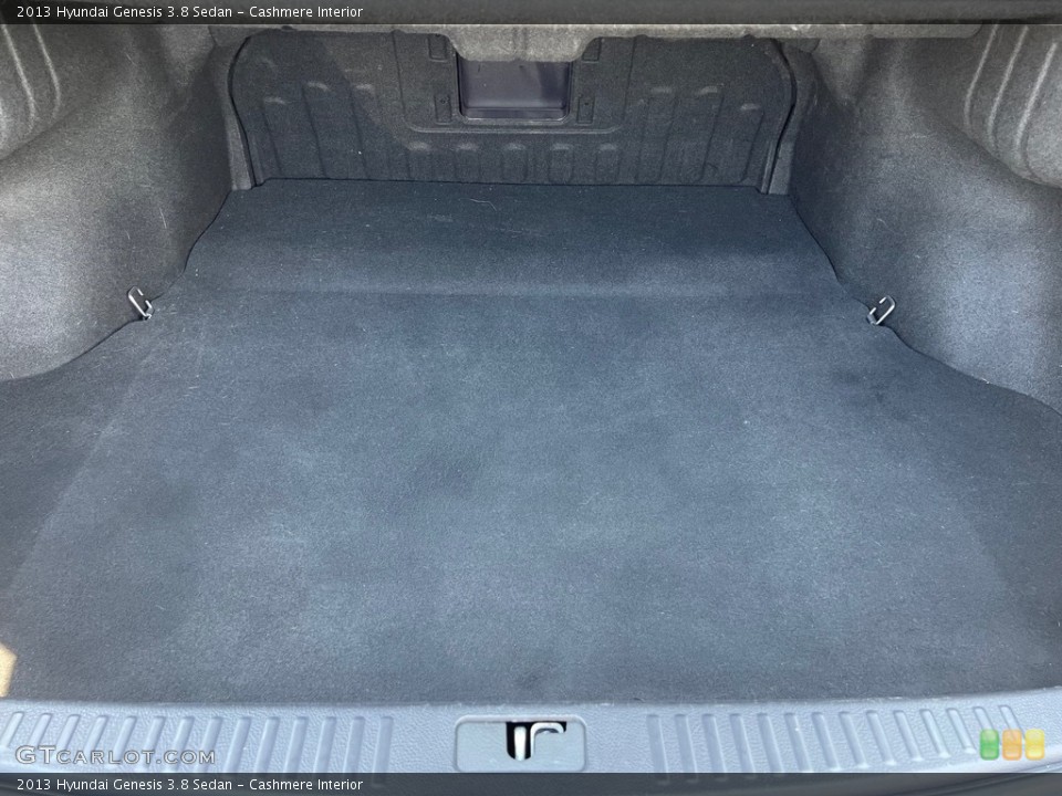 Cashmere Interior Trunk for the 2013 Hyundai Genesis 3.8 Sedan #146393294