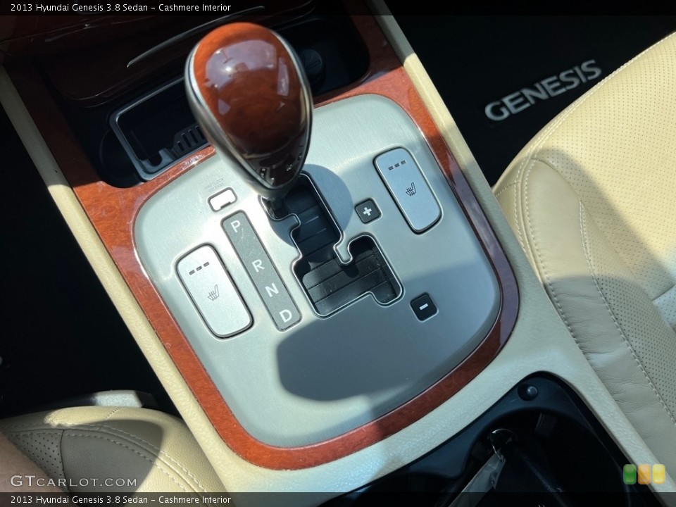 Cashmere Interior Transmission for the 2013 Hyundai Genesis 3.8 Sedan #146393438