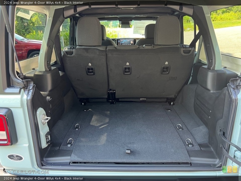 Black Interior Trunk for the 2024 Jeep Wrangler 4-Door Willys 4x4 #146393654
