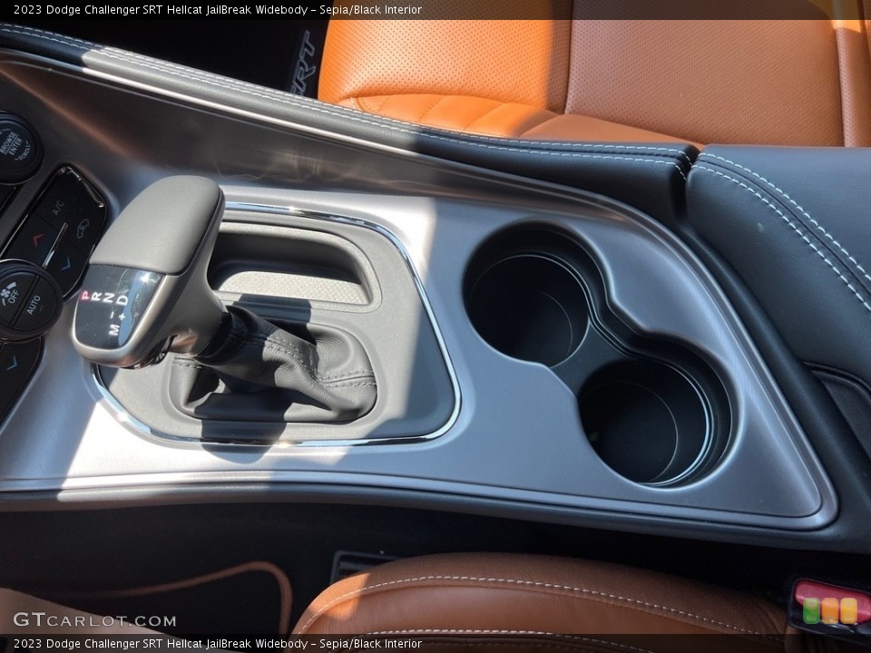 Sepia/Black Interior Transmission for the 2023 Dodge Challenger SRT Hellcat JailBreak Widebody #146394092