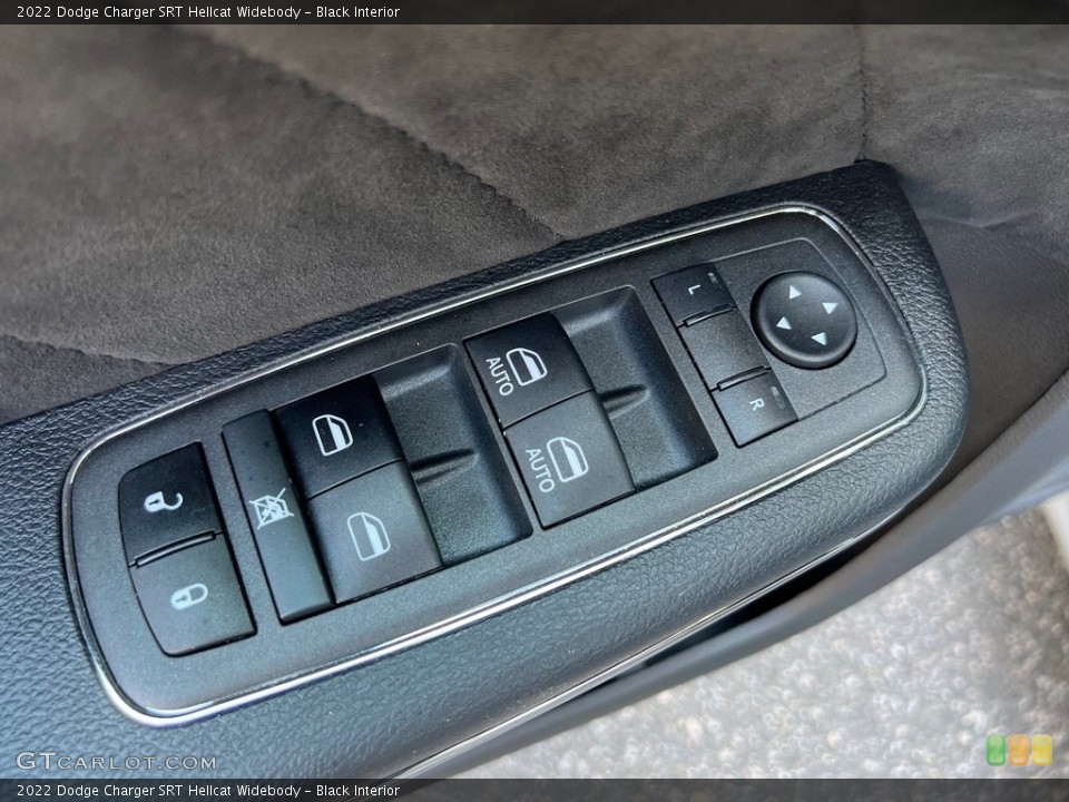 Black Interior Door Panel for the 2022 Dodge Charger SRT Hellcat Widebody #146394320