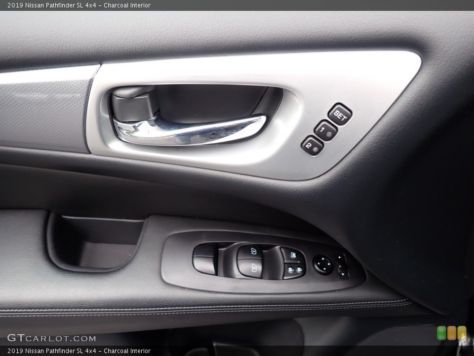 Charcoal Interior Door Panel for the 2019 Nissan Pathfinder SL 4x4 #146394407