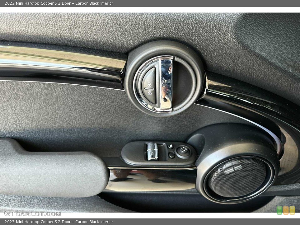 Carbon Black Interior Controls for the 2023 Mini Hardtop Cooper S 2 Door #146394916