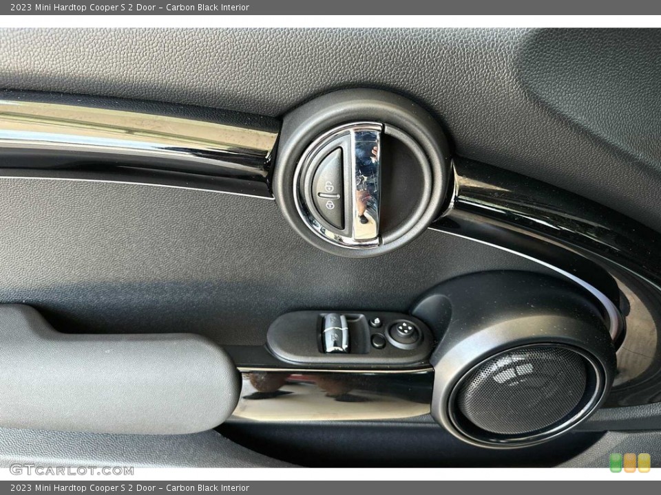 Carbon Black Interior Controls for the 2023 Mini Hardtop Cooper S 2 Door #146394916