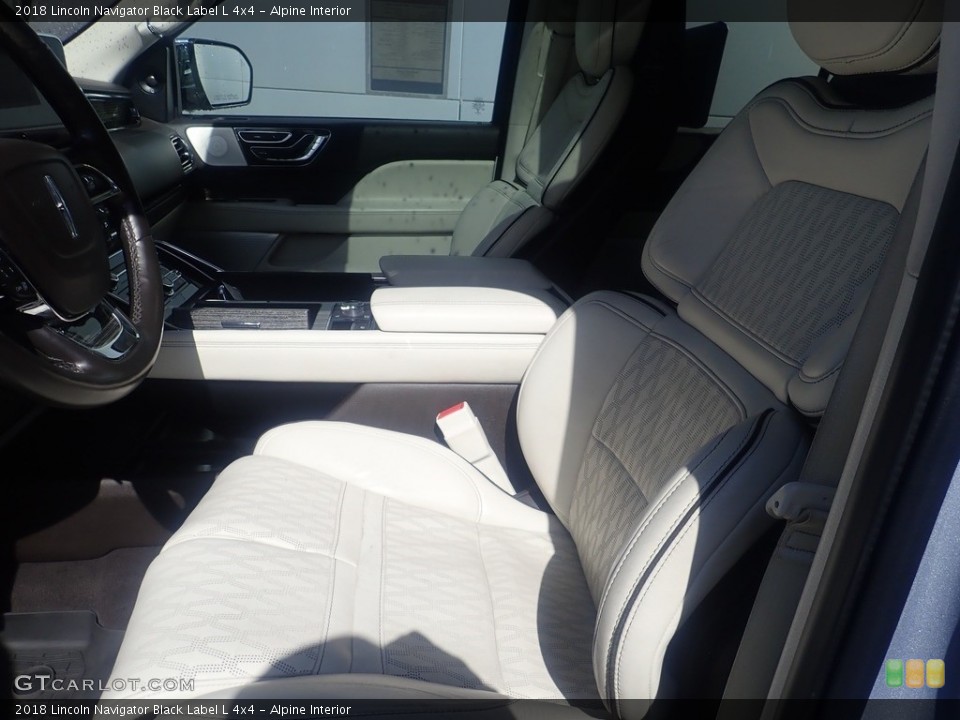 Alpine Interior Front Seat for the 2018 Lincoln Navigator Black Label L 4x4 #146394999