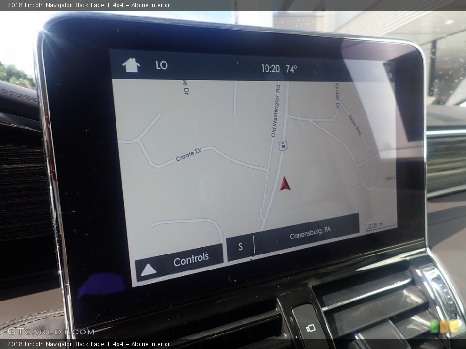 Alpine Interior Navigation for the 2018 Lincoln Navigator Black Label L 4x4 #146395128