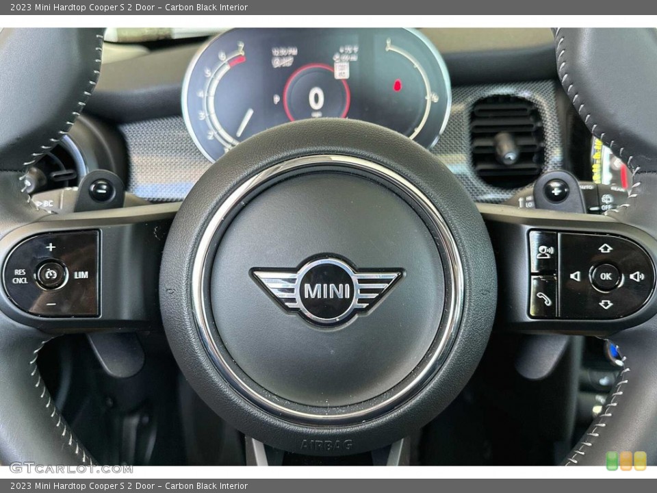 Carbon Black Interior Steering Wheel for the 2023 Mini Hardtop Cooper S 2 Door #146395151