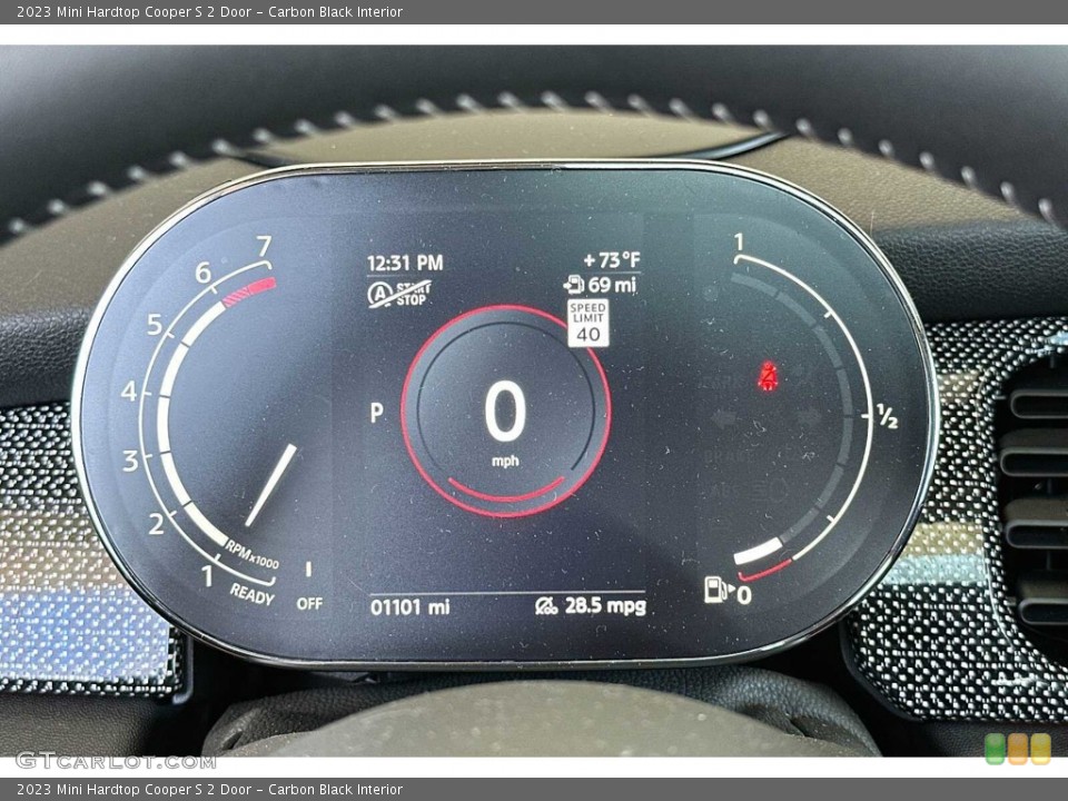 Carbon Black Interior Gauges for the 2023 Mini Hardtop Cooper S 2 Door #146395178