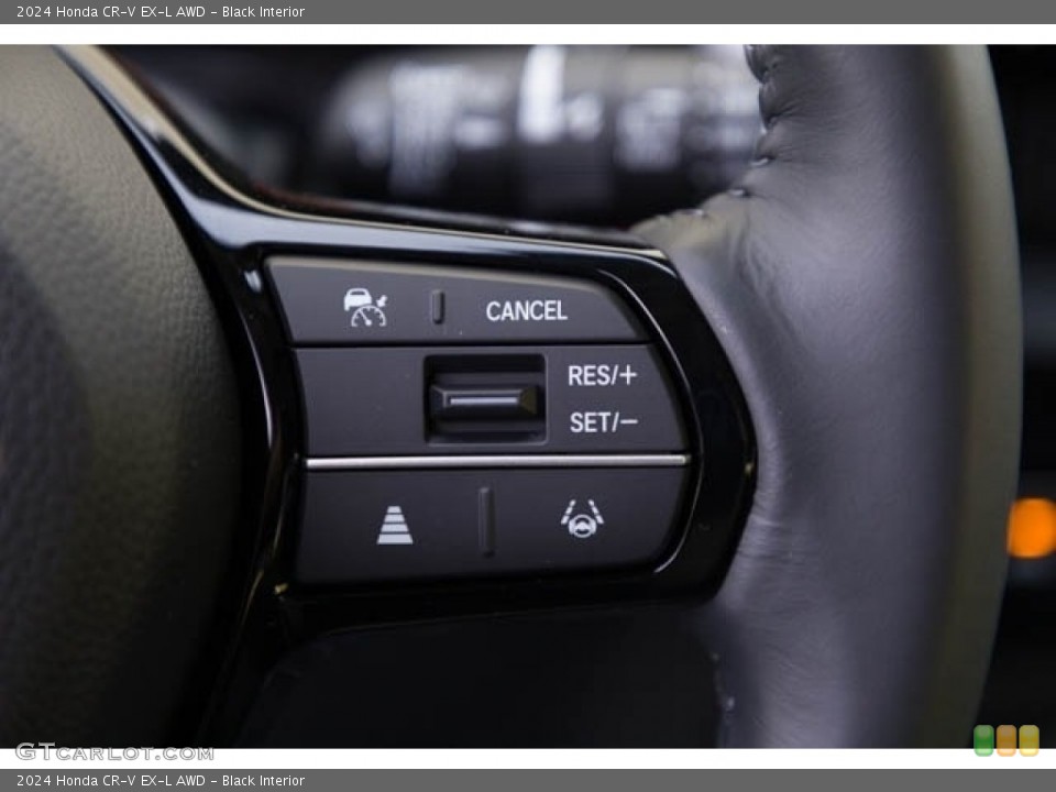 Black Interior Steering Wheel for the 2024 Honda CR-V EX-L AWD #146395733