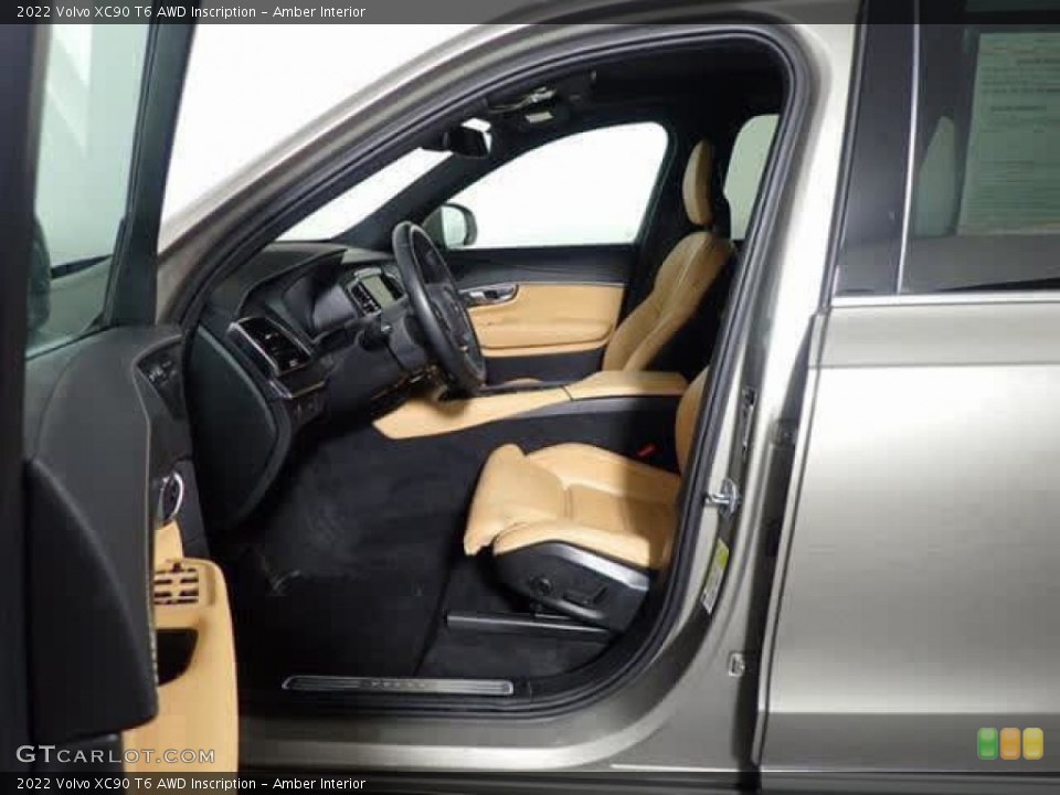 Amber Interior Photo for the 2022 Volvo XC90 T6 AWD Inscription #146395949