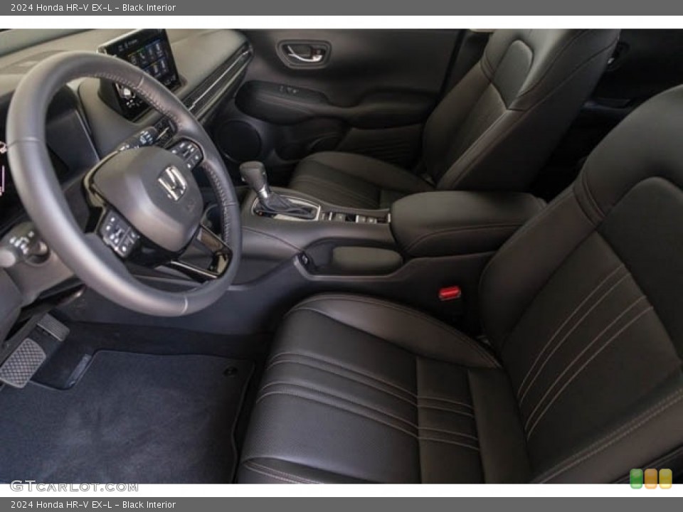 Black Interior Front Seat for the 2024 Honda HR-V EX-L #146397254