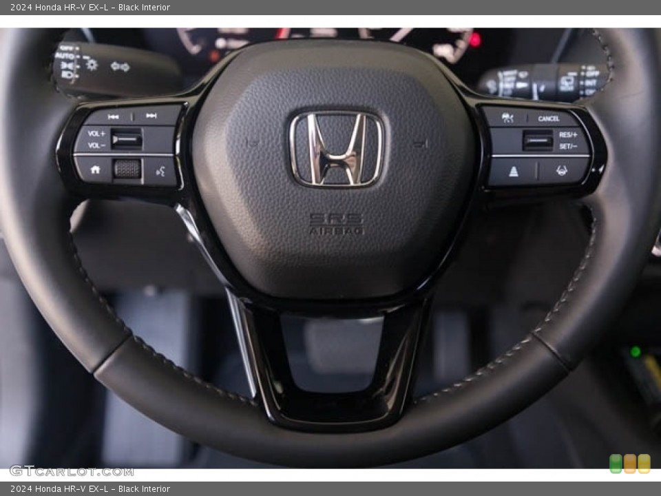 Black Interior Steering Wheel for the 2024 Honda HR-V EX-L #146397288